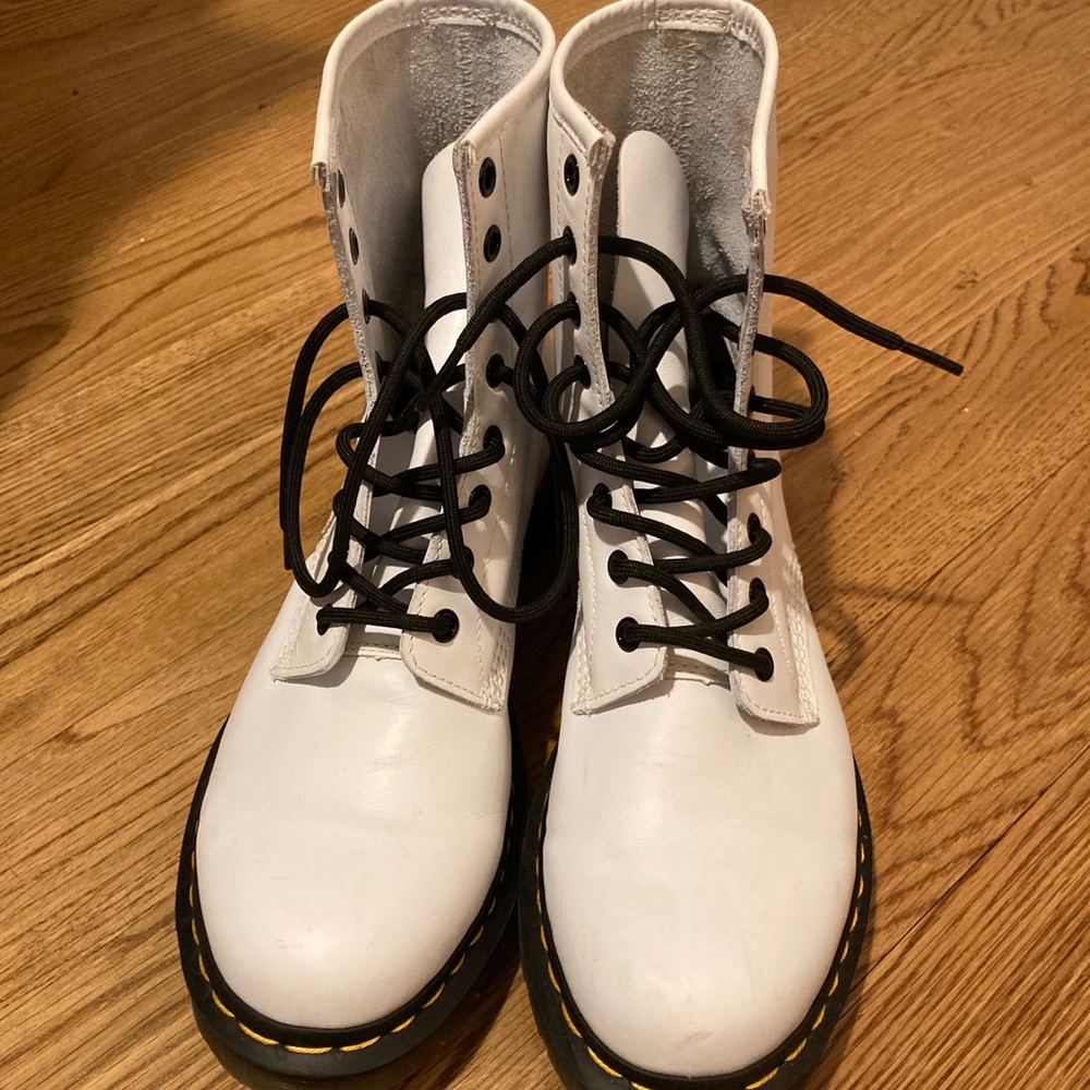 White 1460 Dr Martens- brand new